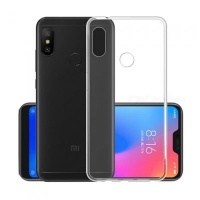 Xiaomi A2 Lite Clear Slim Fit Silicone protective cover Clear Photo