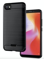 Xiaomi RedMi 6A Bumper case Silicone protective cover Black Photo