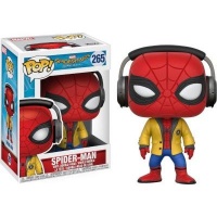 Funko Pop! Spiderman Homecoming - Spiderman with Head Phones Vinyl Figure Photo