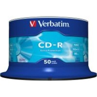 Verbatim Extra Protection 52x CD-R 50 Pack on Spindle Photo