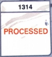 Xstamper Pre-Inked Stamp - Processed Photo