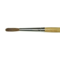 Handover Pure Sable Pointed Oil Colour Brush Long Handle Photo