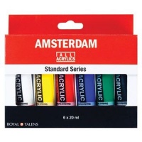 Amsterdam Press Talens Amsterdam Acrylic Set - Tubes x 6 Photo