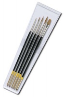 Pro Arte Jackson's Artist Value - Profile Wallet Set - 5 Quality Synthetic Brushes Photo