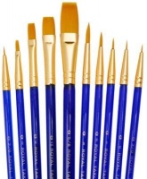 Royal Brush Golden Taklon Value Brush Pack Photo