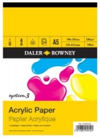 Daler Rowney A5 - System 3 Acrylic Pad Photo