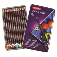 Derwent Coloursoft Pencils - Set of 12 Photo