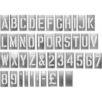 Handover Interlocking Alphabet/lettering Stencils Photo