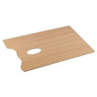 Mabef Rectangle Wooden Palette 20 x 30 Cm Photo