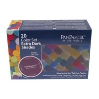 PanPastel 20 Colour Set Extra Dk Shades Photo