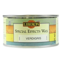 Liberon Verdigris Wax 250ml. Gives A Green Hue for Oxidised Copper Or Brass Effects Photo