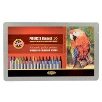 Koh i noor KohI-Noor - Progresso - Woodless Watercolour Pencils - Tin Set of 48 Photo
