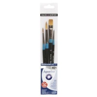 Daler Rowney Aquafine Watercolour Brush - Wallet Set - 401 Photo