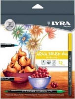 Lyra Aqua Brush Duo Double Brush Fine Arts Felt-Tip Pens Photo