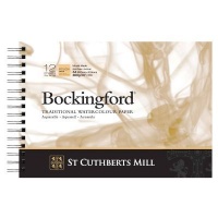 Bockingford Watercolour Paper - Spiral Pad - 300gsm - A4 - Rough Photo