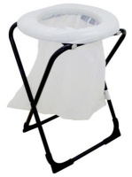 Oztrail Folding Toilet Chair with Bag Photo