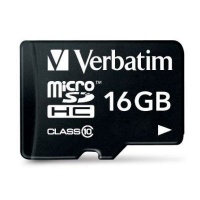 Verbatim microSDHC Memory Card with Adapter Photo