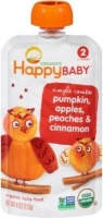 Happy Baby Organic Baby Food S2 Simple Combos - Pumpkin Apple & Peach & Cinnamon Photo
