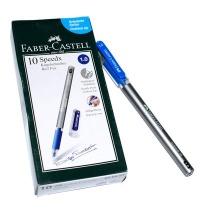 Faber Castell Faber-castell Ball Pen Speedx10 1 0mm Blue Box Of 10 Photo