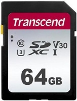Transcend SDXC 300S 64GB Card Class10 95/45MB/s Photo