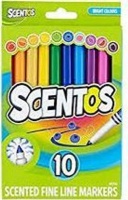 Scentos : Scented Fine Line Markers: Fruit Photo