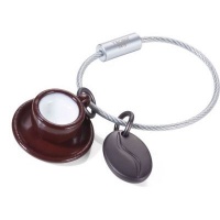Troika Keyring with 2 Charms Coffee 2 Go Photo