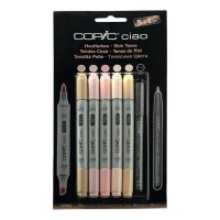 Copic Ciao Twin-Tipped Marker Skin Tones Set Photo