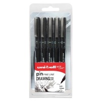 JAS English Uni Pin Drawing Pen Set Photo
