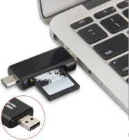 ROKY Type-C USB hub Micro USB OTG TF/SD slot for Samsung/Huawei Photo