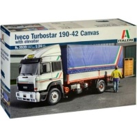Italeri Iveco Turbostar 190.42 Canvas Truck with Elevator Photo