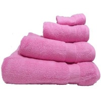 Bunty Elegant 380 Zero Twist 4-Piece Towel Set 380GSM - Light Pink Photo