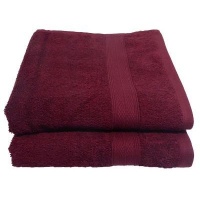Bunty 's Plush 450 Hand Towel 050x090cms 450GSM - Maroon Home Theatre System Photo