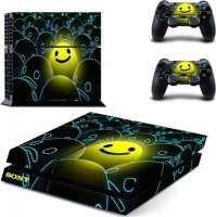SKIN NIT SKIN-NIT Decal Skin For PS4: Happy Face Photo