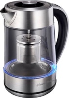 Russell Hobbs Traditional Water & Tea Digital Glass Kettle Photo