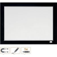 Nobo Small Magnetic Whiteboard with Black Frame Photo
