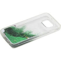 Tellur Hard Case Cover Glitter for Samsung S7 Edge Green Photo