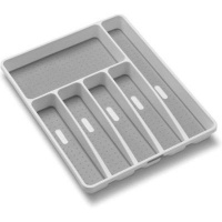 KitchenFx Non-slip 6 Compartment Cutlery Drawer Organiser Photo
