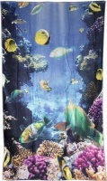 Bunty 's Printed Beach Towel - Blue Sea Home Theatre System Photo