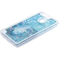 Tellur Hard Case Cover Glitter for Huawei P9 Blue Photo