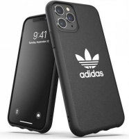 Adidas 36277 mobile phone case 14.7 cm Cover Black White Trefoil Canvas Snap Case for iPhone 11 Pro Photo