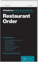 Rbe Inc RBE Restaurant Order Duplicate Pads Photo