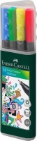 Faber Castell Faber-castell Finepen Grip 0.4 Mm Triangular Box Of 10 Photo