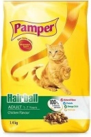 Pamper Hairball - Chicken Flavour Dry Cat Food Photo