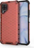 CellTime Huawei P40 Lite Shockproof Honeycomb Cover Red Photo