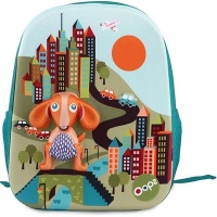 Oops Happy BackPack - City Photo