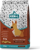 Ken L Ken-L Dog Food - Beef Flavour - for Adult Dogs Photo