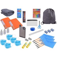 Unbranded School Stationery Pack in Drawstring Bag Photo
