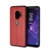 Ferrari - Hardcase Contrasted Stripe Samsung S9 Red Photo