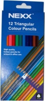 Nexx Triangular Colour Pencils - Long Photo