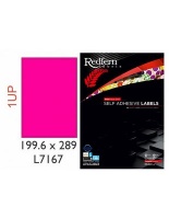 Redfern L1UPB Multi-Purpose Inkjet-Laser Labels - 199mm x 289mm Jet Yellow Photo